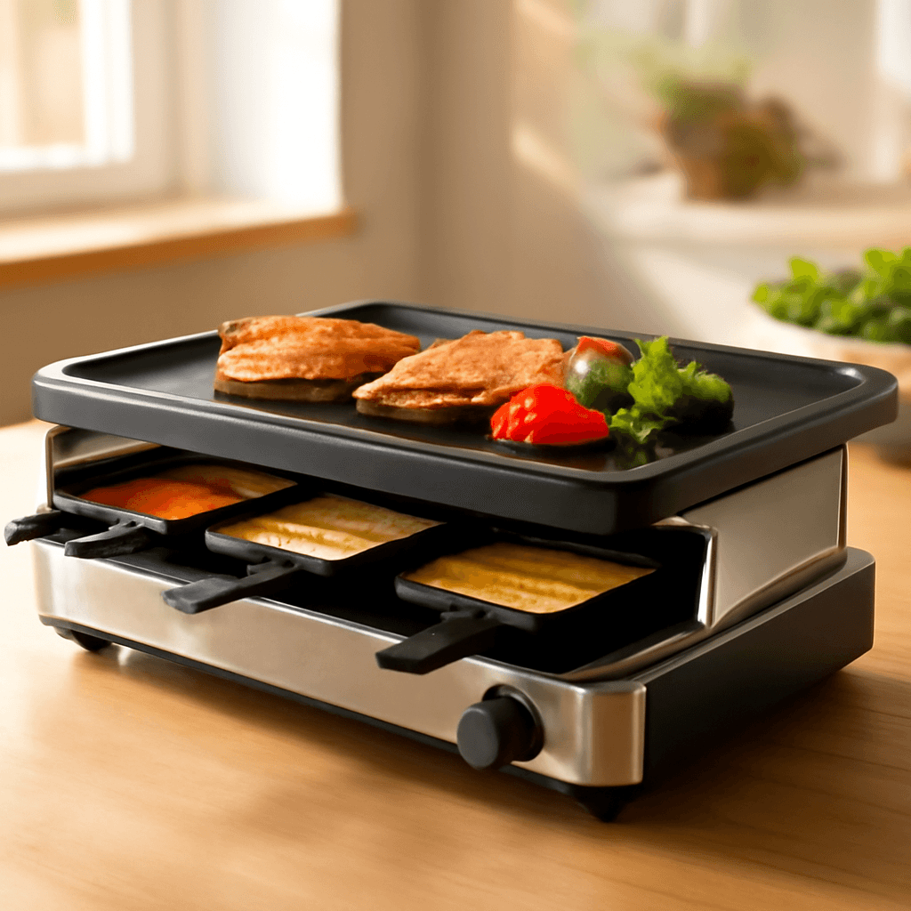Guide d'achat : appareil à raclette idéal pour 8 personnes